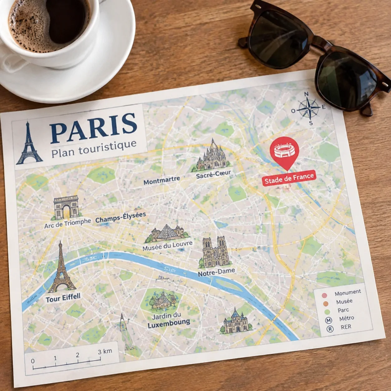 Mise à Jour du Plan par l'Office de Tourisme