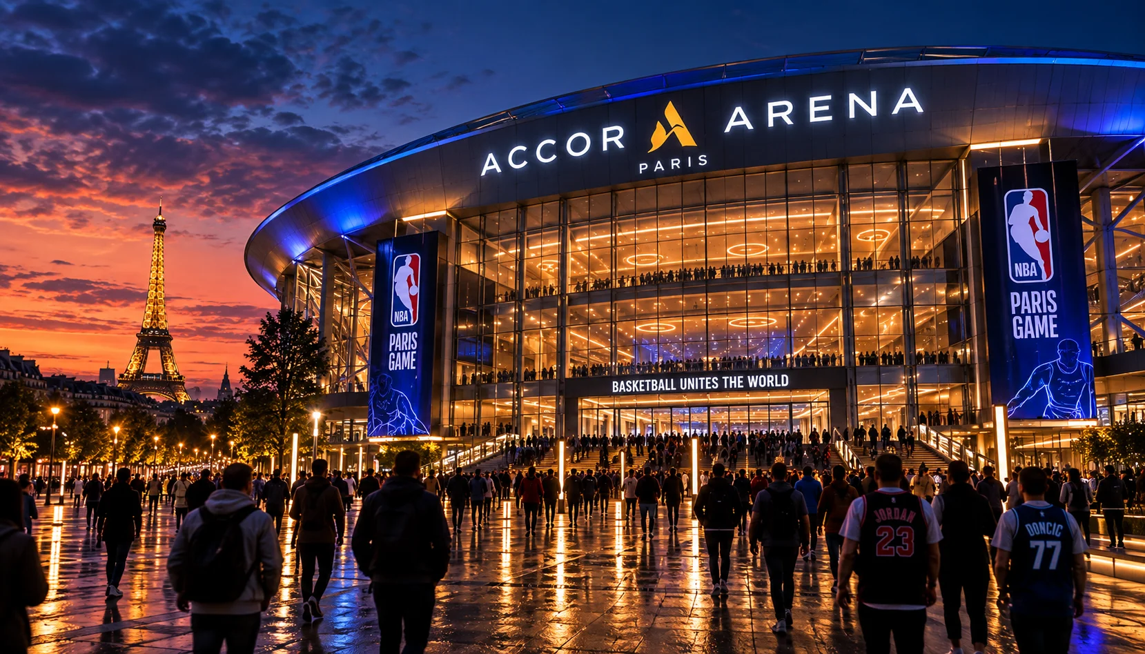 NBA Paris Game 2027 Accor Arena