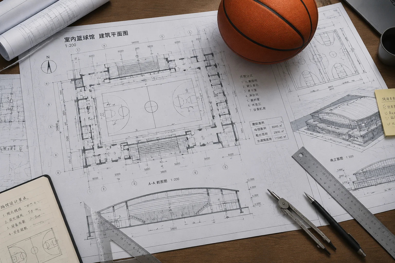 Plans du Centre Stratégique NBA Europe