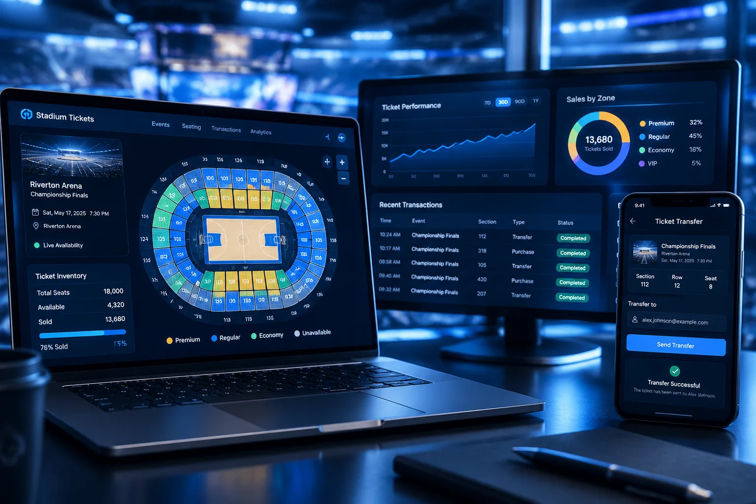 Graphique d'analyse des quotas et de la distribution des places sur le marché secondaire NBA Paris 2027