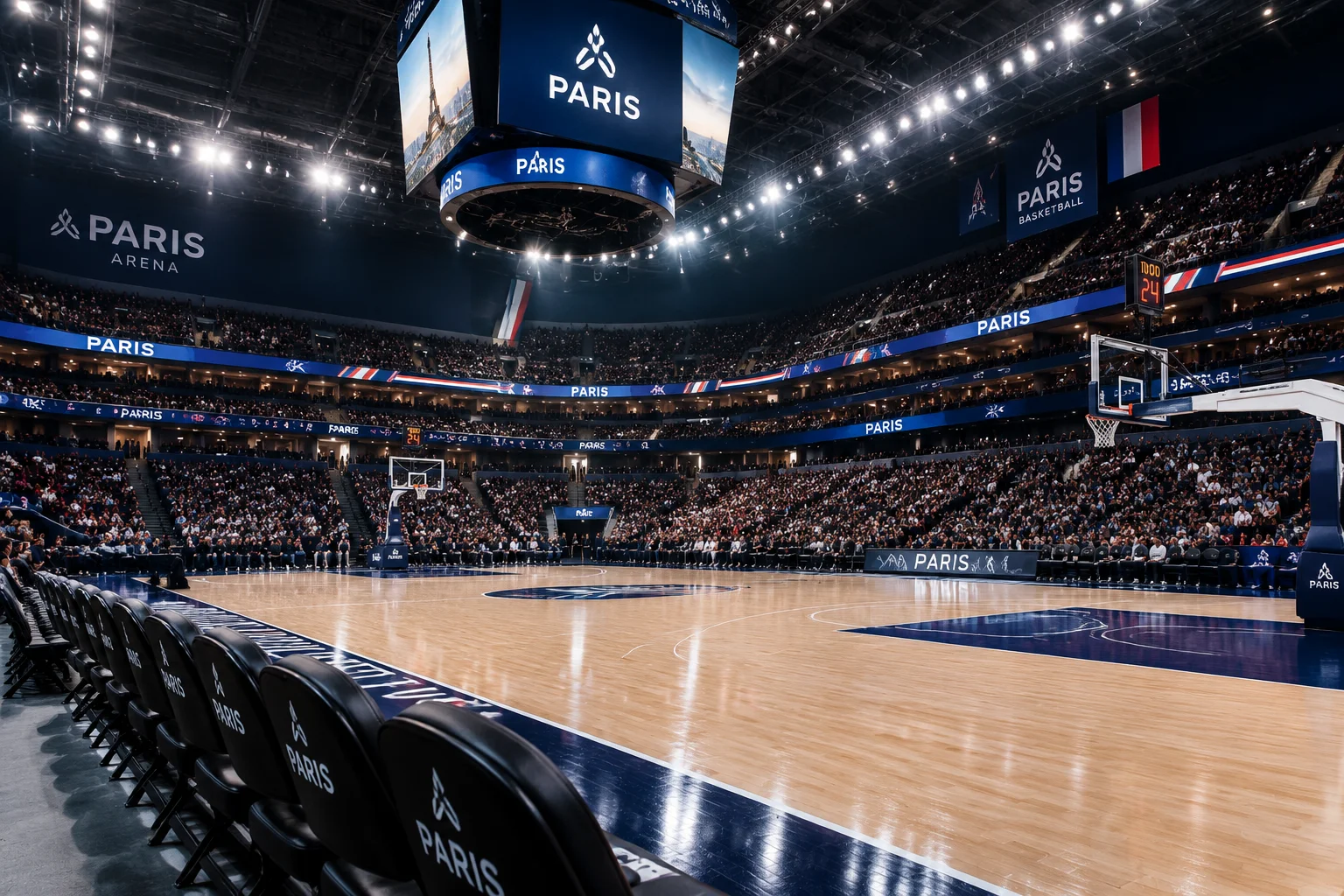 Configuration officielle de l'Accor Arena pour le NBA Paris Game 2027
